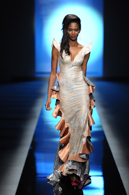 Deola Sagoe at Africa Fashion Week 2010