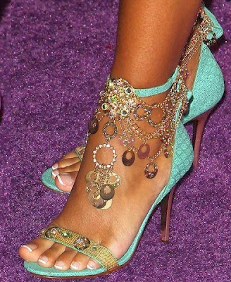 oriental style heel sandals